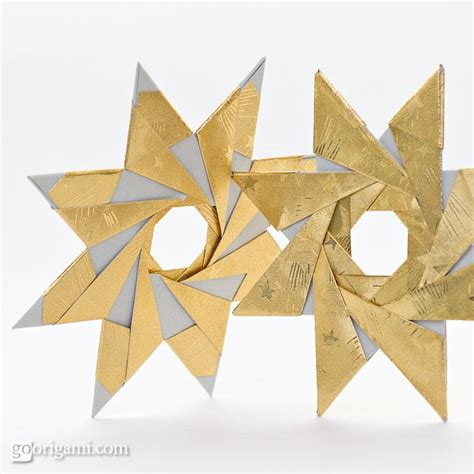 8 Pointed Origami Stars By Maria Sinayskaya Two Designs Go Origami