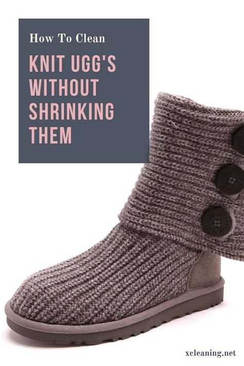 Gently brush surface to remove dirt. How To Clean Knit UGG's Without Shrinking Them | xCleaning ...