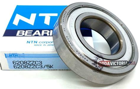 6208zzc3 Nib Ntn Bearing Metal Sealed 6208zz 6208 Zz C3 40x80x18 Mm