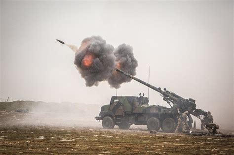 Caesar Frances Self Propelled Artillery System Now In Ukraine