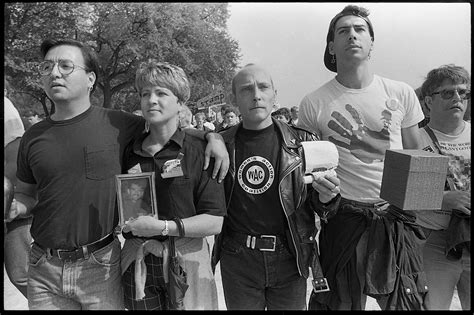 The Photographer On The Frontline Of Aids Activism In The 1990s