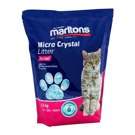 Marltons Micro Cat Litter Crystals For Cats And Kittens 15kg In S
