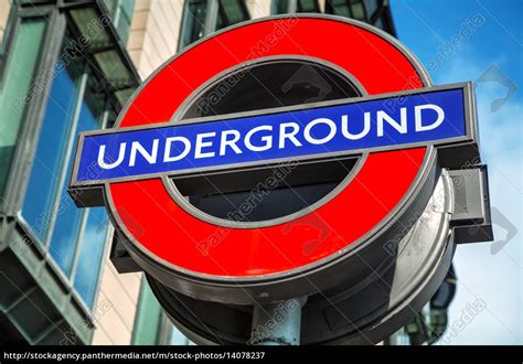 London Underground Sign Stock Photo 14078237 Panthermedia Stock Agency