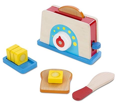 Amazon Melissa And Doug Bread And Butter Toaster Set 9 Pcs Only 798