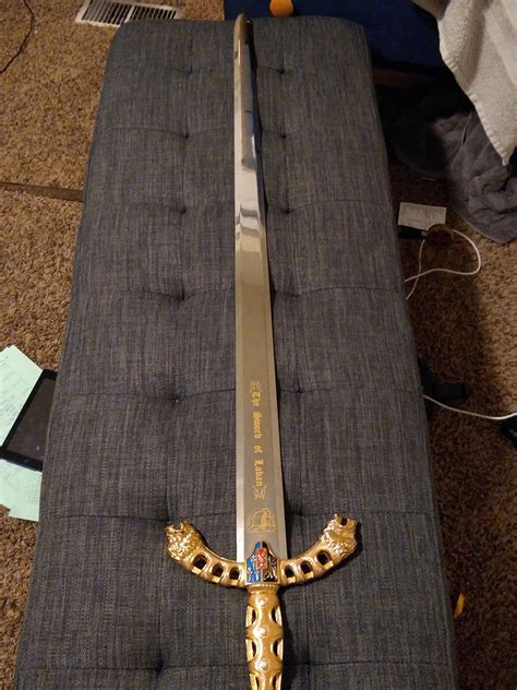 I Want To Try And Sharpen This Sword My Father Got From Spain Do You