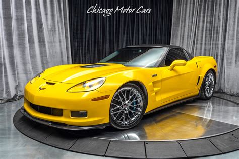 Used 2009 Chevrolet Corvette Zr1 3zr Coupe Msrp 119k Low Miles