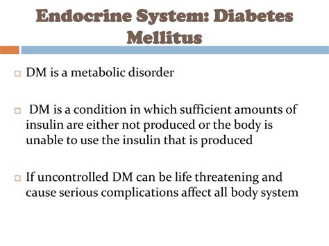 Ppt Endocrine Disorders Powerpoint Presentation Free Download Id 1916805