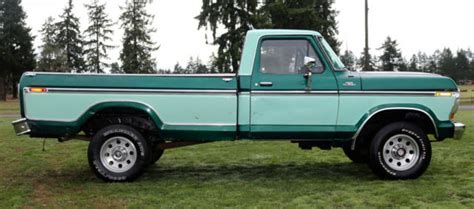 1979 Ford F 250 Xlt 4x4 Highboy 4 Speed Manual Stick Shift