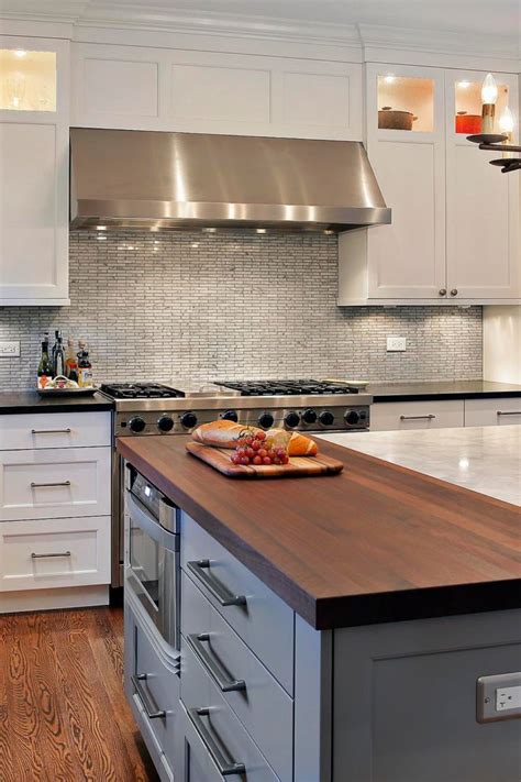 36 Captivating Kitchen With Butcher Block Countertops Ideas