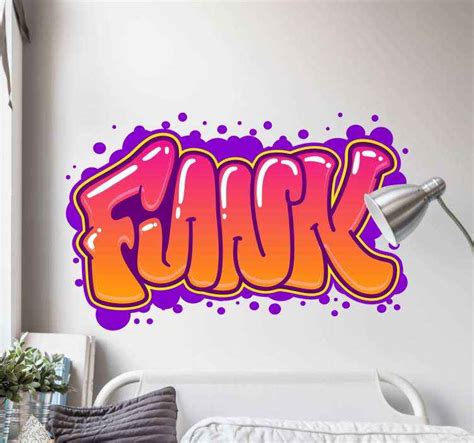 Funk Graffiti Wall Decal Tenstickers
