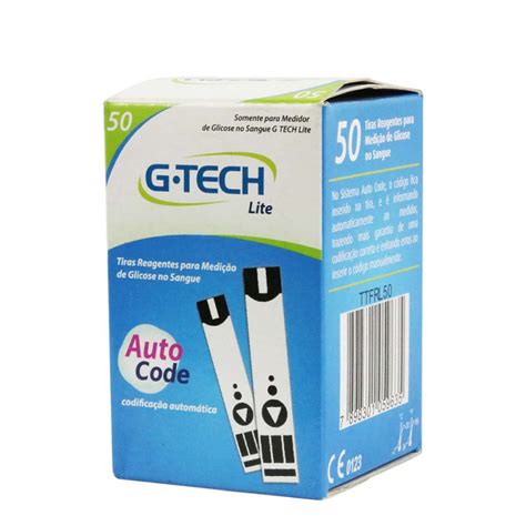 Fita Glicemia G Tech Lite Unidades