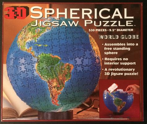 3d World Globe Jigsaw Puzzle