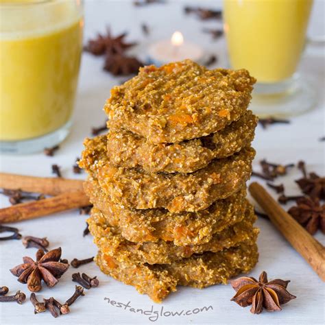 Healthy Pumpkin Spice Cookies Vegan With No Sugar And
