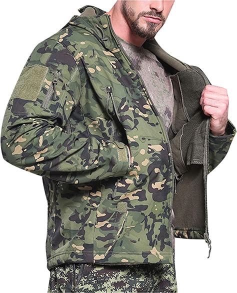 Tactical Multicam Tropic Camo Hunting Jacket Mtp Ripstop Field Hunting