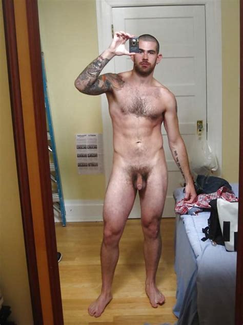 Older Guy Nude Selfie