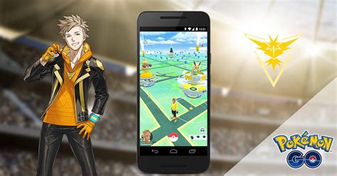 Pokémon Go Battle Showdown Standalone Artwork For Team Instinct Leader