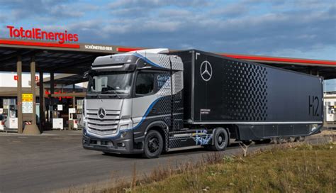 Daimler Truck TotalEnergies entwickeln Wasserstoff Infrastruktur für