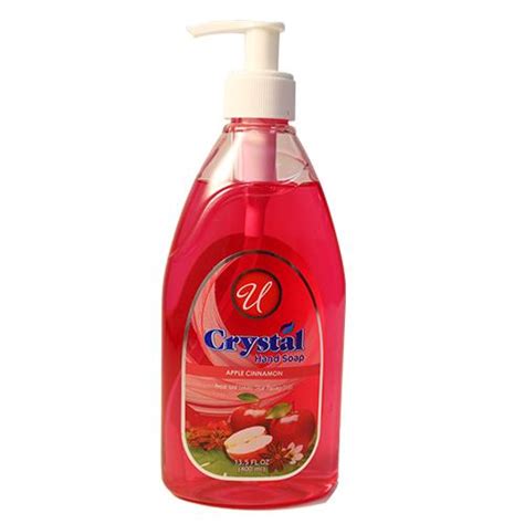 Wholesale Z135oz Crystal Hand Soap Apple Cinnamon Glw