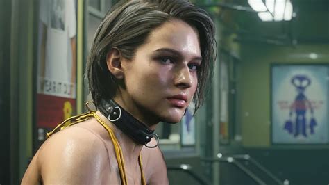 Micro Bikini Gold Outfit Jill Valentine Resident Evil Remake My Xxx Hot Girl