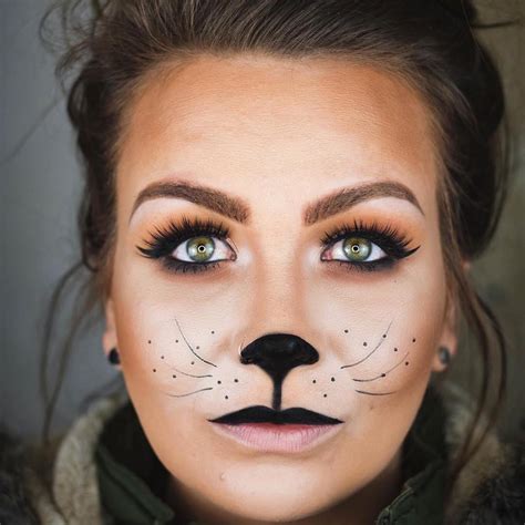 Easy Simple Cat Face Painting Merryheyn