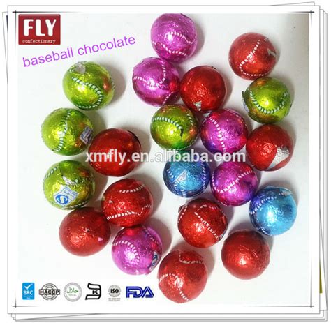 Goldbelly.com has been visited by 10k+ users in the past month Gold Foil Wrapped Mini Baseball Shaped Chocolate Balls ...