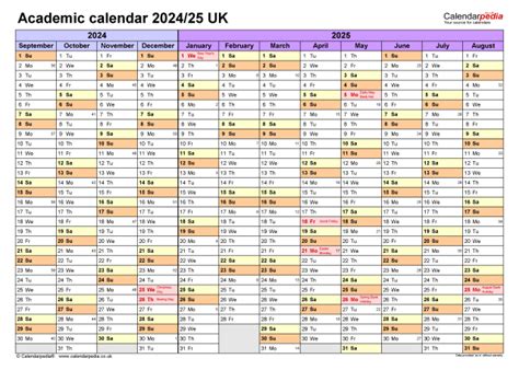 Academic Calendar 2024 25 2024 Calendar Printable