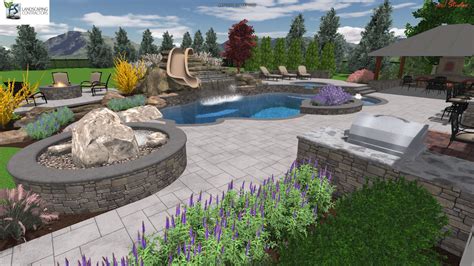 Stamped Concrete Archive Landscaping Company Nj And Pa Custom Pools