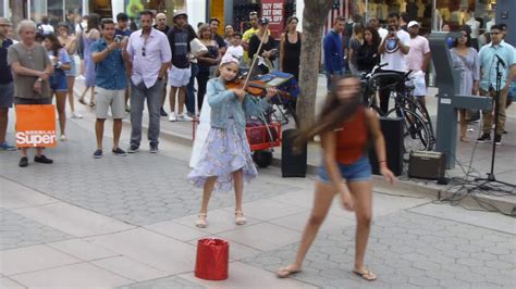 Right now we don't know about body measurements. 2019 07 26 D 10 year old Karolina Protsenko on 3rd Street ...