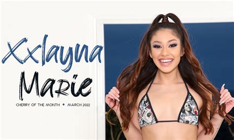 AVN Media Network On Twitter Xxlayna Marie Crowned Cherry Pimps March Cherry Of The Month