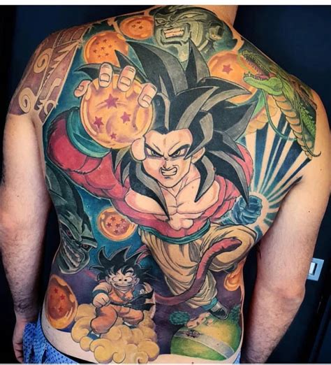 Mejores Tatuajes De Dragon Ball Y Variantes