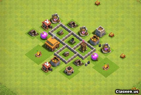Town hall 9 war base design in clash of clans, then you have come to the right place. Town Hall 3 TH3 Successful farming base With Link [8 ...