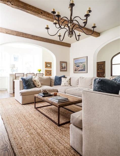 32 Spectacular Living Room Designs With Exposed Beams Pictures