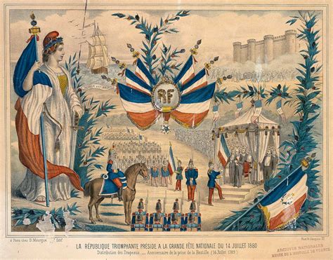 Première Fête Nationale Du 14 Juillet 1880 à Paris Et à Angers