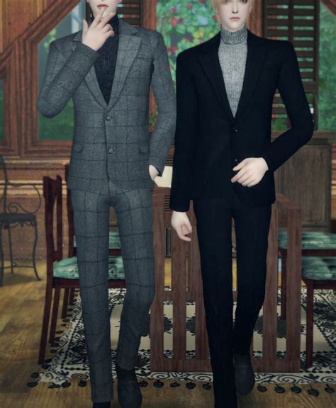 Sims 4 Guys Suits