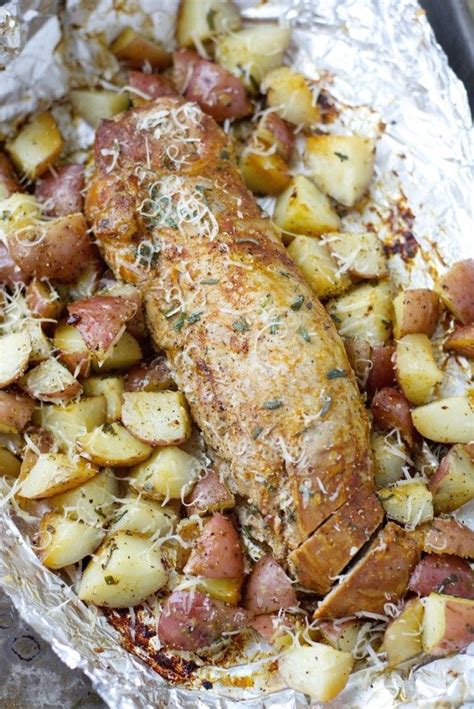 Hobo dinners are the perfect meal all wrapped up in foil and cooked in the oven or in hot coals of a campfire! 30 Best Delicious Foil Pack Dinners | Pork tenderloin recipes, Foil packet meals, Foil pack meals