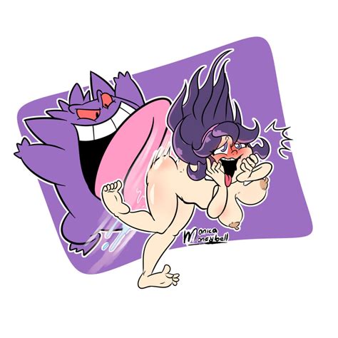 Rule 34 Ass Breasts Gengar Hex Maniac Licking Monica Moneybell