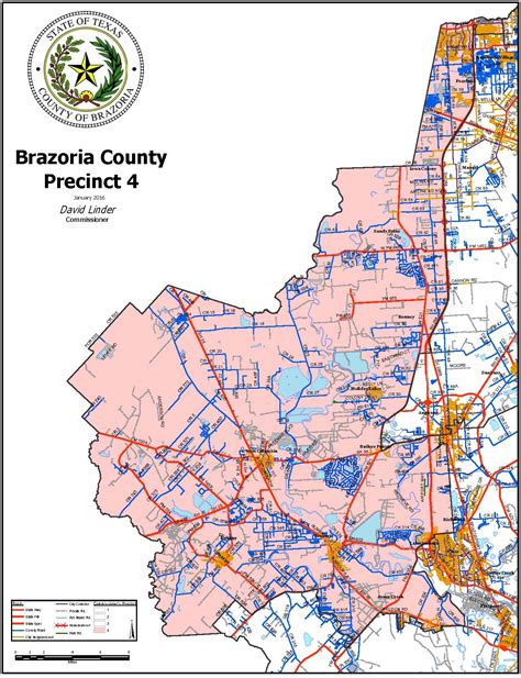 Precinct 4 Map Brazoria County Tx
