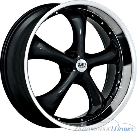 Purchase 1 20x10 Status Retro 5x120 20mm Gloss Black Machined Rim