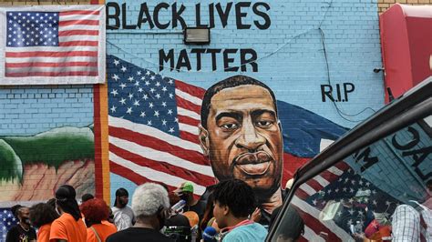 Murals Honor George Floyd And Black Lives Matter Movement