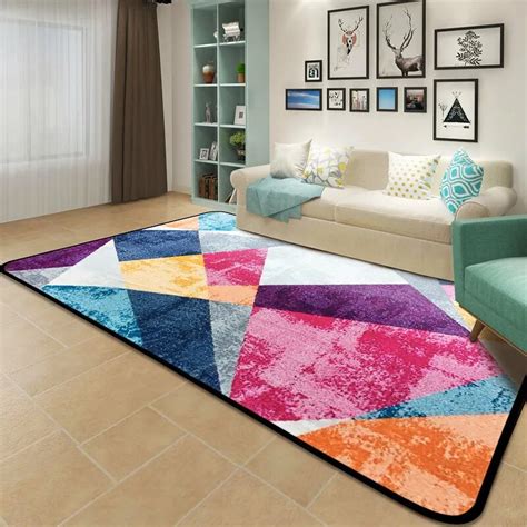 Creative Colorful Abstract Rugs And Carpets For Home Living Room Soft