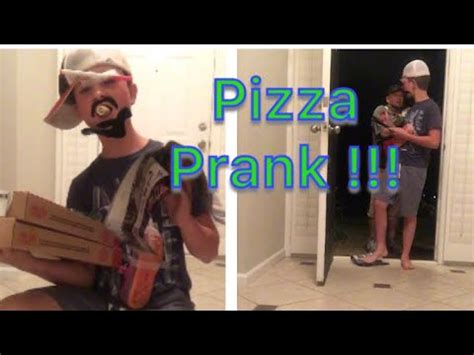 Funny Pizza Delivery Prank YouTube