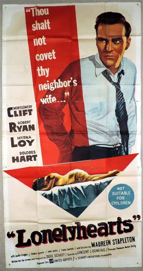 Lonelyhearts Original 3 Sheet Movie Poster Montgomery Clift Moviemem