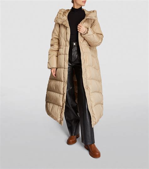 Weekend Max Mara Longline Down Puffer Jacket Harrods Ae