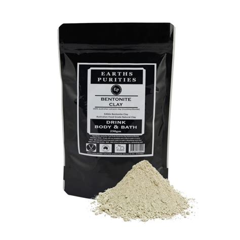 Earths Purities Drink Body And Bath Bentonite Clay Diatomaceous Earth