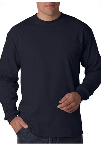 Printed Hanes Beefy T Long Sleeve T Shirts 5186 Discountmugs