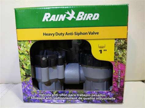 Rain Bird 1 Heavy Duty Anti Siphon Irrigation Valve W Flow Control