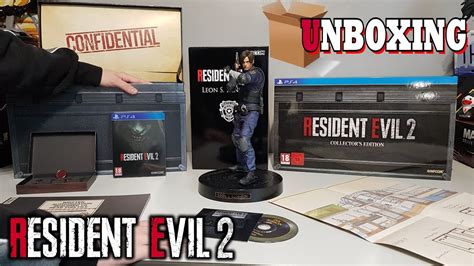Unboxing Resident Evil 2 Collectors Edition Remake 2019 Youtube