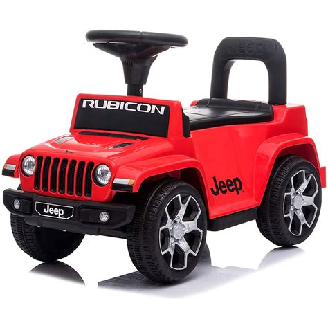 Best Ride On Cars Baby Toddler Red Jeep Rubicon Push Car Riding Toy