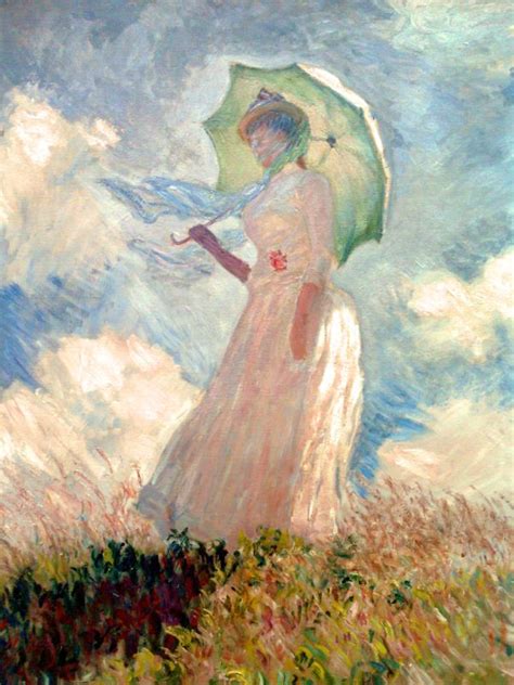 Monets Woman With Umbrella At The Musee Dorsay Paris Better Than