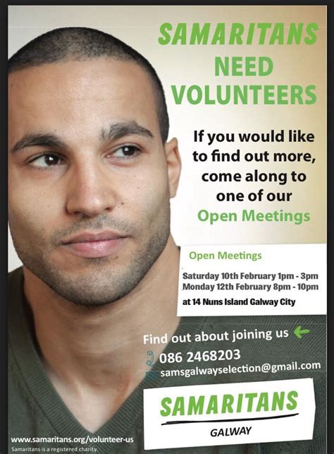 Samaritans Galway On Twitter Thinking About Volunteering With